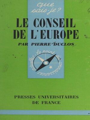 cover image of Le Conseil de l'Europe